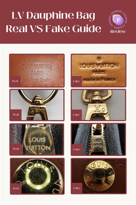 lv dauphine fake vs real|Louis Vuitton Dauphine Bag Real VS Fake Guide 2023.